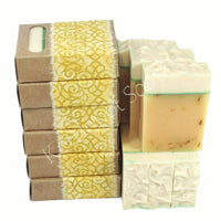 12 bars of soap with coconut milk