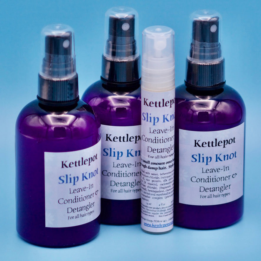 Slip Knot Leavein Conditioner and Detangler Kettlepot Soap